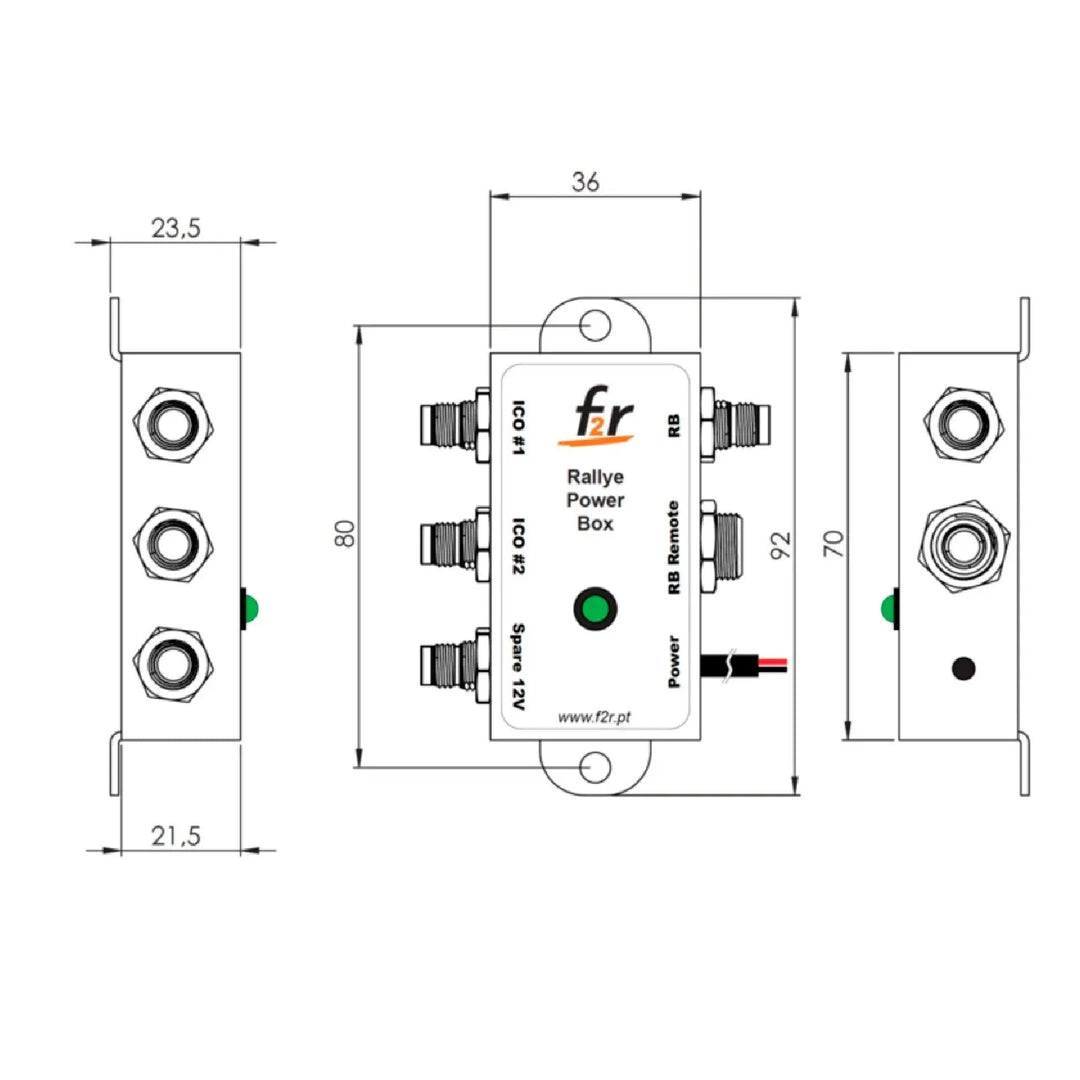 F2R PB001 RALLY POWER BOX F2R