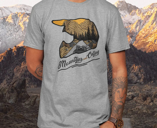 T-SHIRT MOUNTAINS ARE CALLING RIDE172