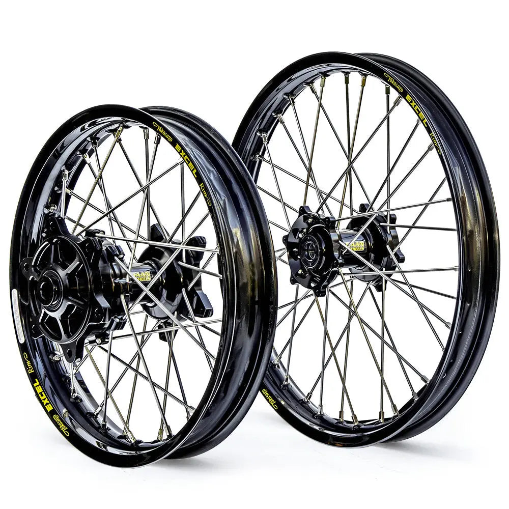 Excel Felge 21x1,85 Zoll mit Edelstahl Speichen für BMW F800GS Haan Wheels