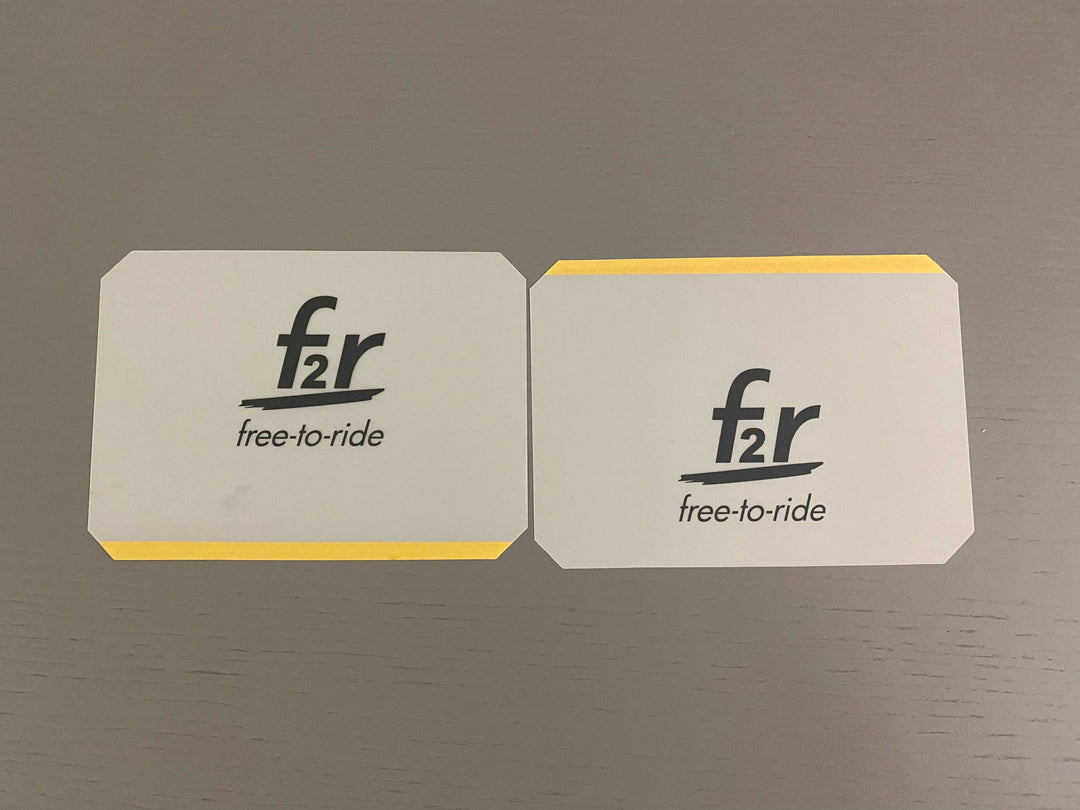 f2r Roadbook Einfädelhilfe (Plastic Paper Sheet) F2R
